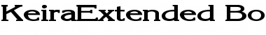 KeiraExtended Bold Font