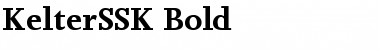 KelterSSK Bold Font