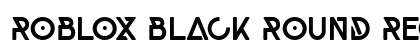 Roblox Black Round Regular preview
