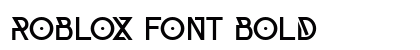 Roblox Font Bold preview