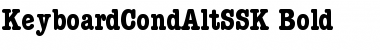 Download KeyboardCondAltSSK Font Download KeyboardCondAltSSK Font