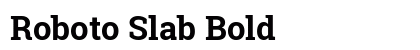 Roboto Slab Bold