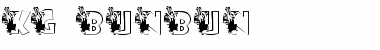 KG BUNBUN Regular Font