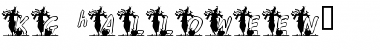 KG hALLOWEEN1 Regular Font