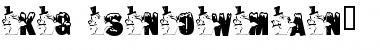 KG SNOWMAN2 Regular Font