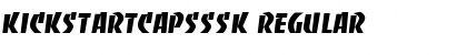 KickStartCapsSSK Regular Font