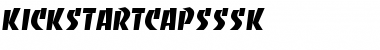 KickStartCapsSSK Regular Font