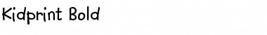 Download Kidprint Font Download Kidprint Font