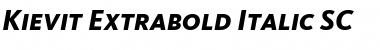 Kievit Italic Font