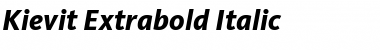 Kievit Italic Font