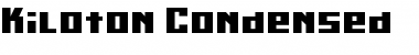 Kiloton Condensed Normal Font