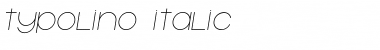 Typolino Italic Font