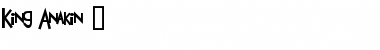 Download King Anakin 2 Font Download King Anakin 2 Font
