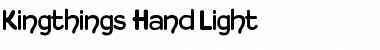 Download Kingthings Hand Light Font Download Kingthings Hand Light Font