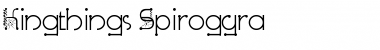 Kingthings Spirogyra Regular Font