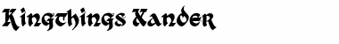 Download Kingthings Xander Font Download Kingthings Xander Font