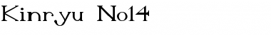 Download Kinryu_No14 Font Download Kinryu_No14 Font