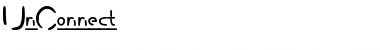 Download UnConnect Font Download UnConnect Font