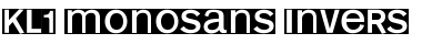 Download KL1 MonoSans Font Download KL1 MonoSans Font