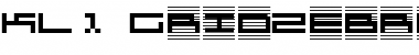 KL1_GridZebra Regular Font