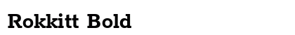 Rokkitt Bold Preview