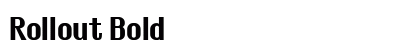 Rollout Bold Preview