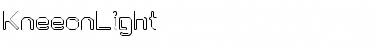 Download KneeonLight Font Download KneeonLight Font
