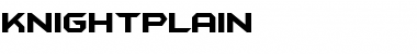 Download KnightPlain Font Download KnightPlain Font