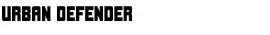 Download Urban Defender Font