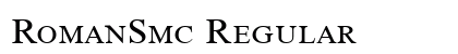RomanSmc Regular preview