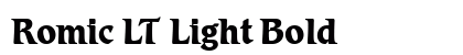 Romic LT Light Bold preview