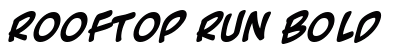 Rooftop Run Bold preview