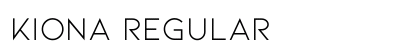 Kiona Regular
