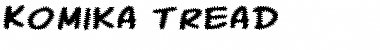 Komika Tread Regular Font