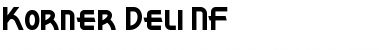 Download Korner Deli NF Font Download Korner Deli NF Font