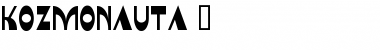 Download Kozmonauta 2 Font Download Kozmonauta 2 Font