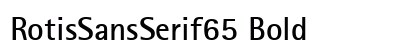 RotisSansSerif65 Bold preview