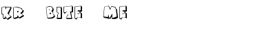 KR Bite Me Regular Font