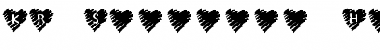 KR Scribble Heart Regular Font