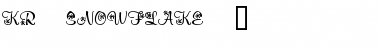 KR Snowflake 2 Regular Font
