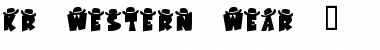 Download KR Western Wear 1 Font