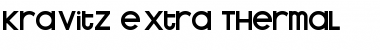 Download Kravitz Extra Thermal Font