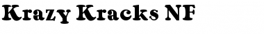 Krazy Kracks NF Regular Font