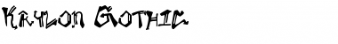 Download Krylon Font Download Krylon Font