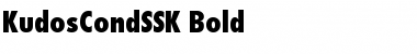 KudosCondSSK Bold Font