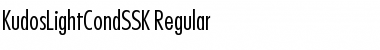 KudosLightCondSSK Regular Font