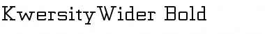 Download KwersityWider Font