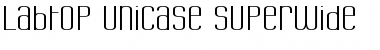 Labtop Unicase Superwide Regular Font