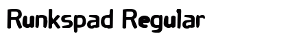 Runkspad Regular preview