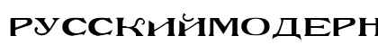 RusskijModern Regular